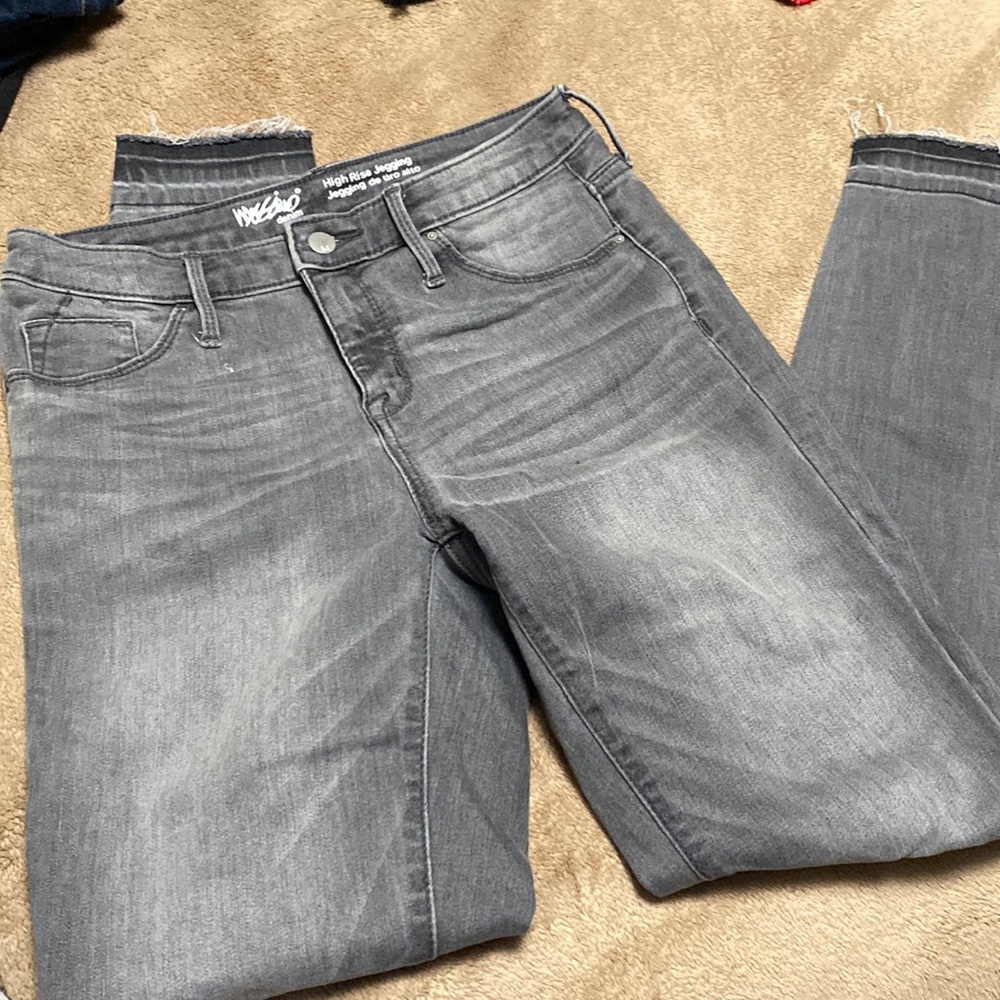 Gray Jeggings
